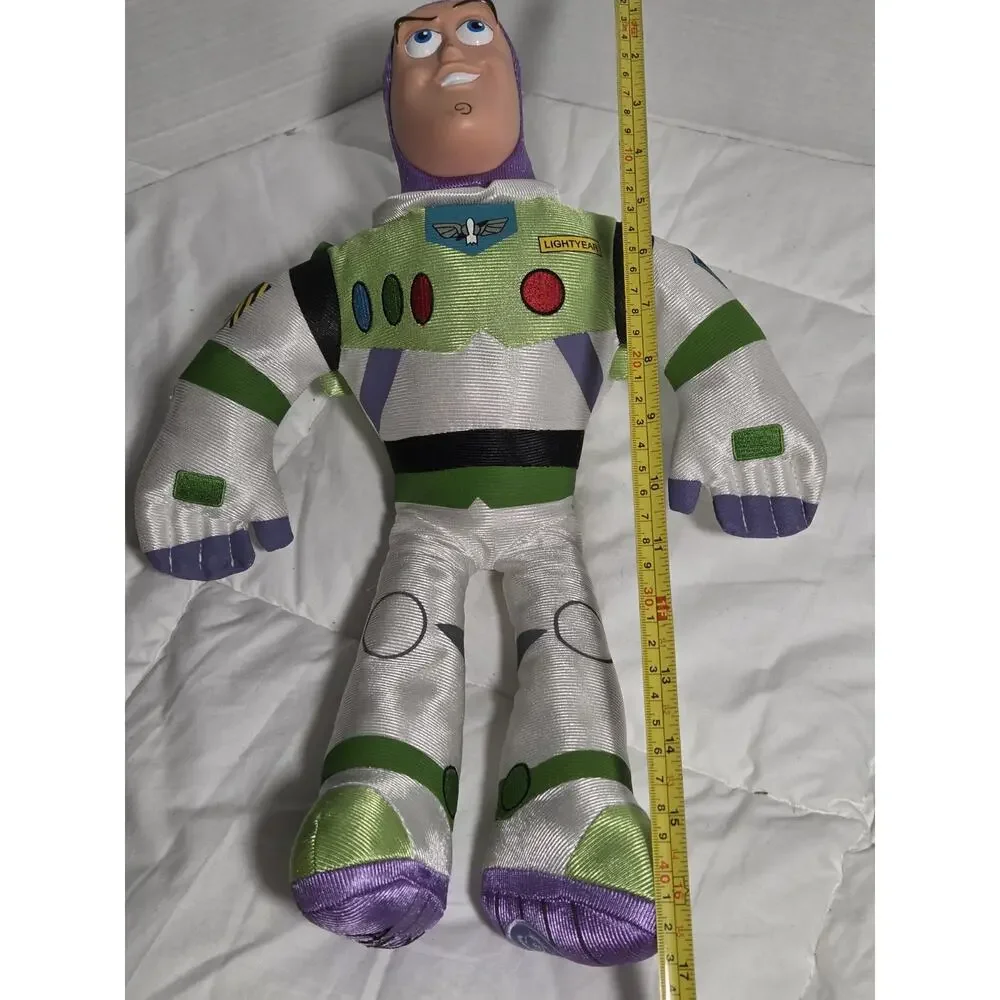 Disney Store Pixar Toy Story Buzz Lightyear Posable Arms Plush Stuffed Toy 18